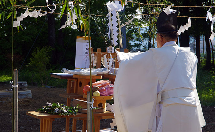 地鎮祭・地盤調査・着工準備