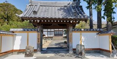 お寺　山門